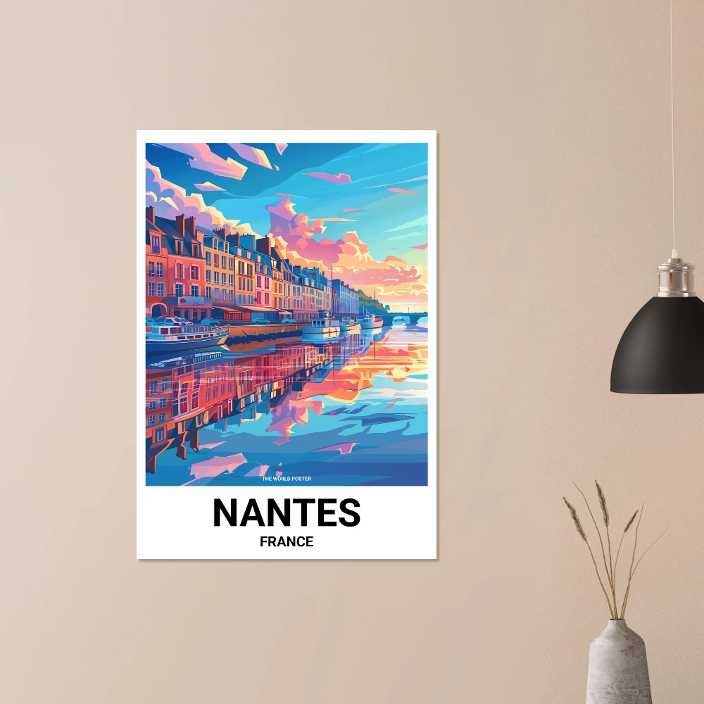 Affiche NANTES - Image 2 of 6