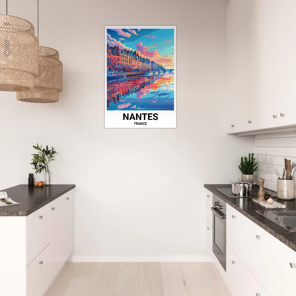 Affiche NANTES - Image 3 of 6