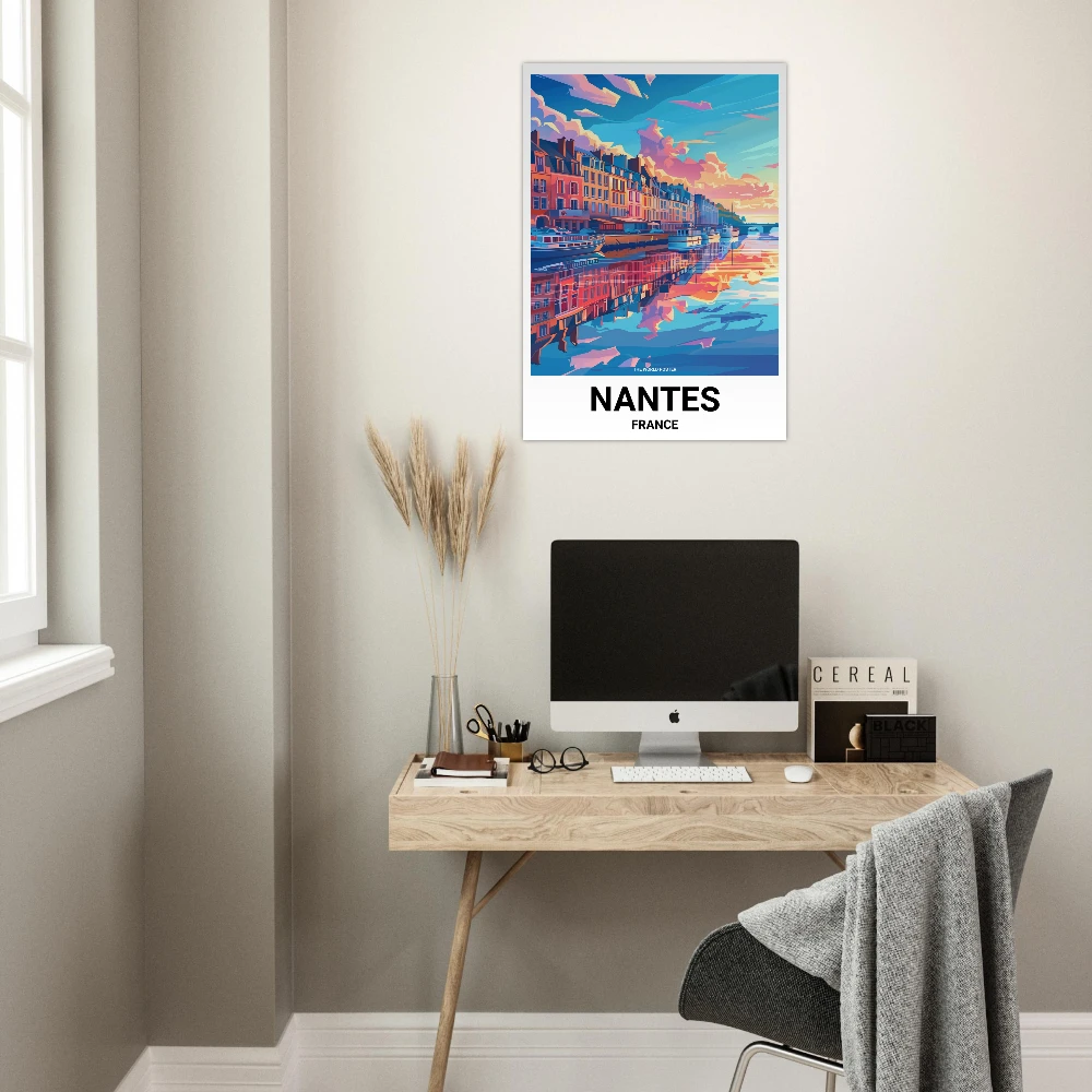 Affiche NANTES - Image 4 of 6