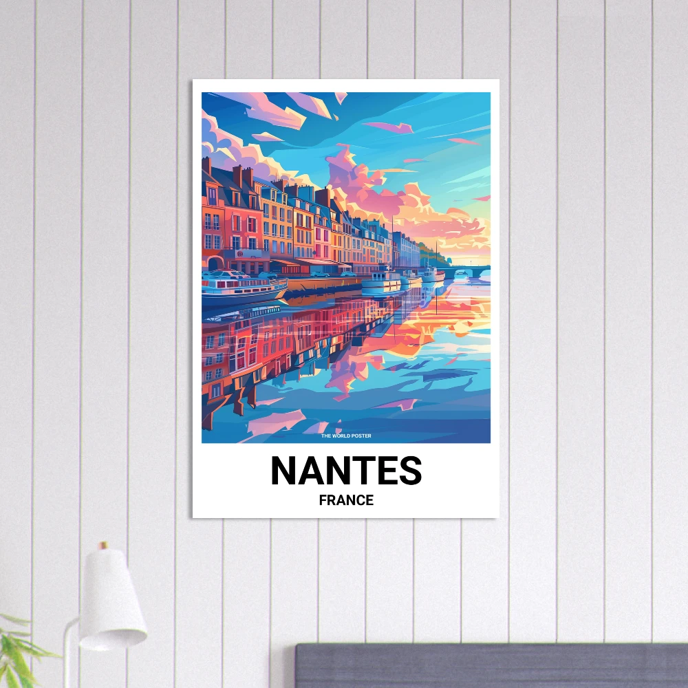 Affiche NANTES - Image 5 of 6