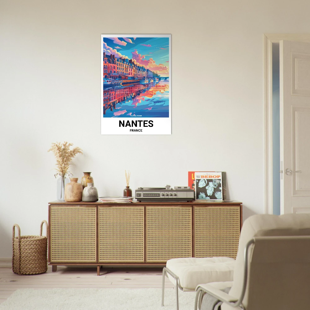 Affiche NANTES - Image 6 of 6