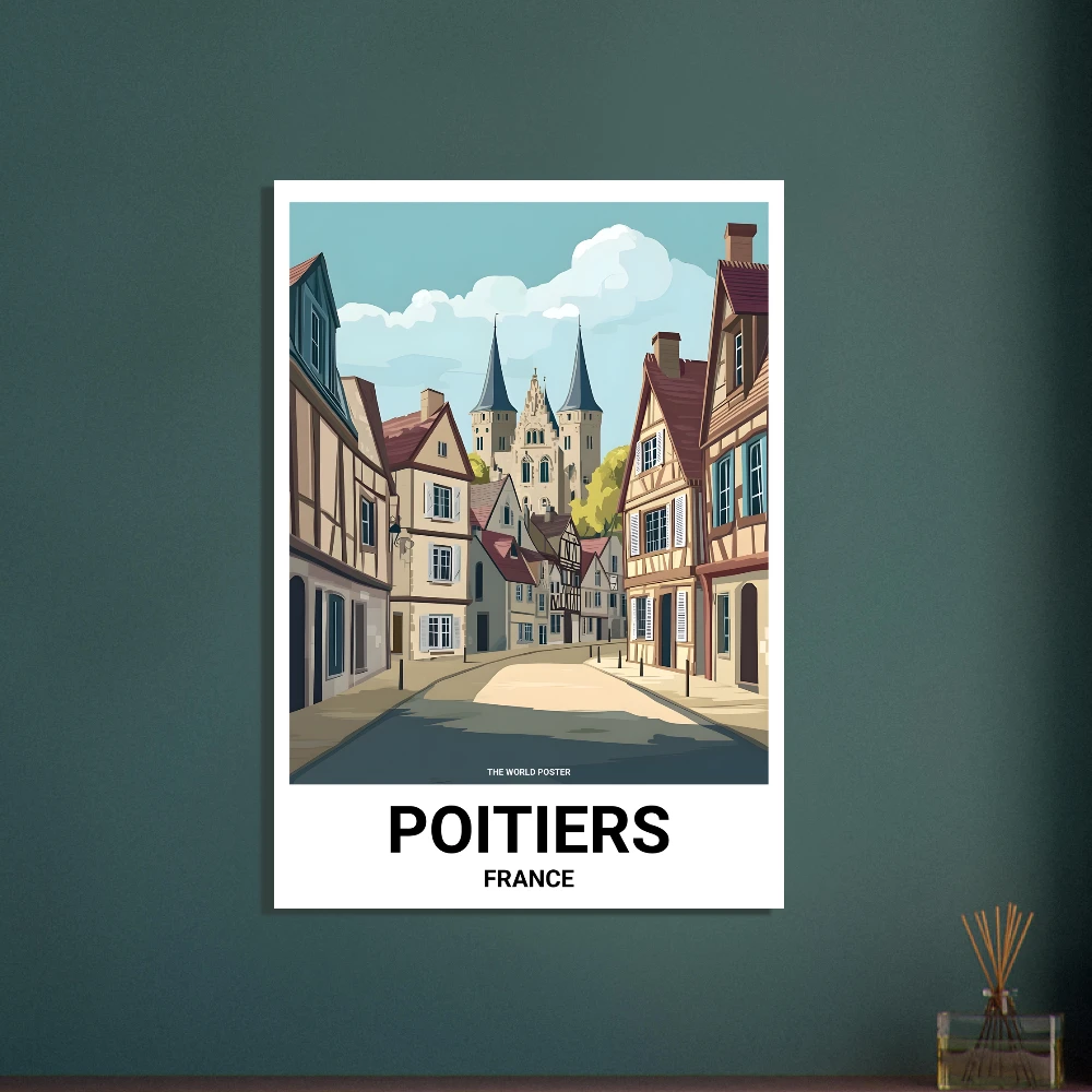Affiche POITIERS - Image 3 of 6