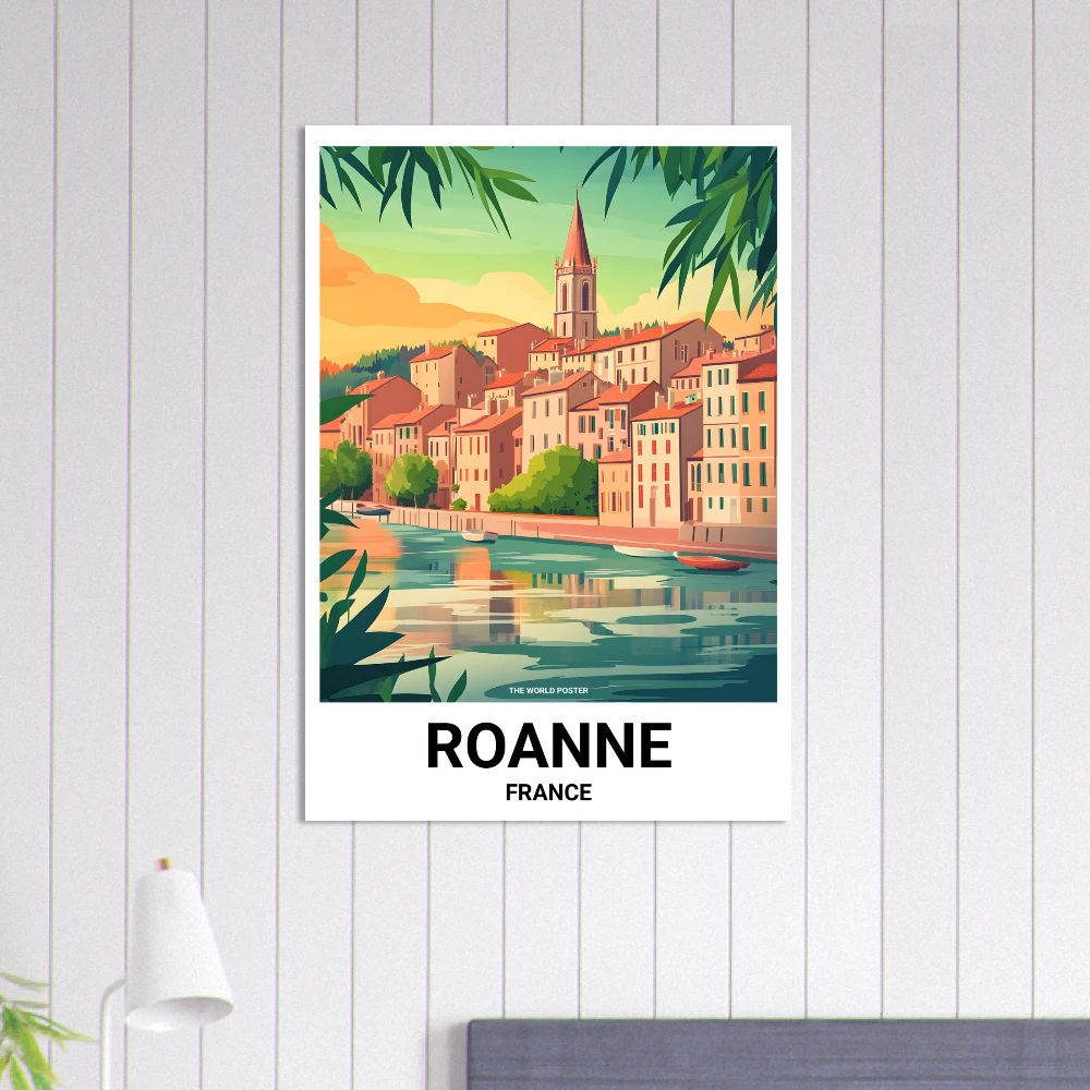 Affiche ROANNE - Image 3 of 6