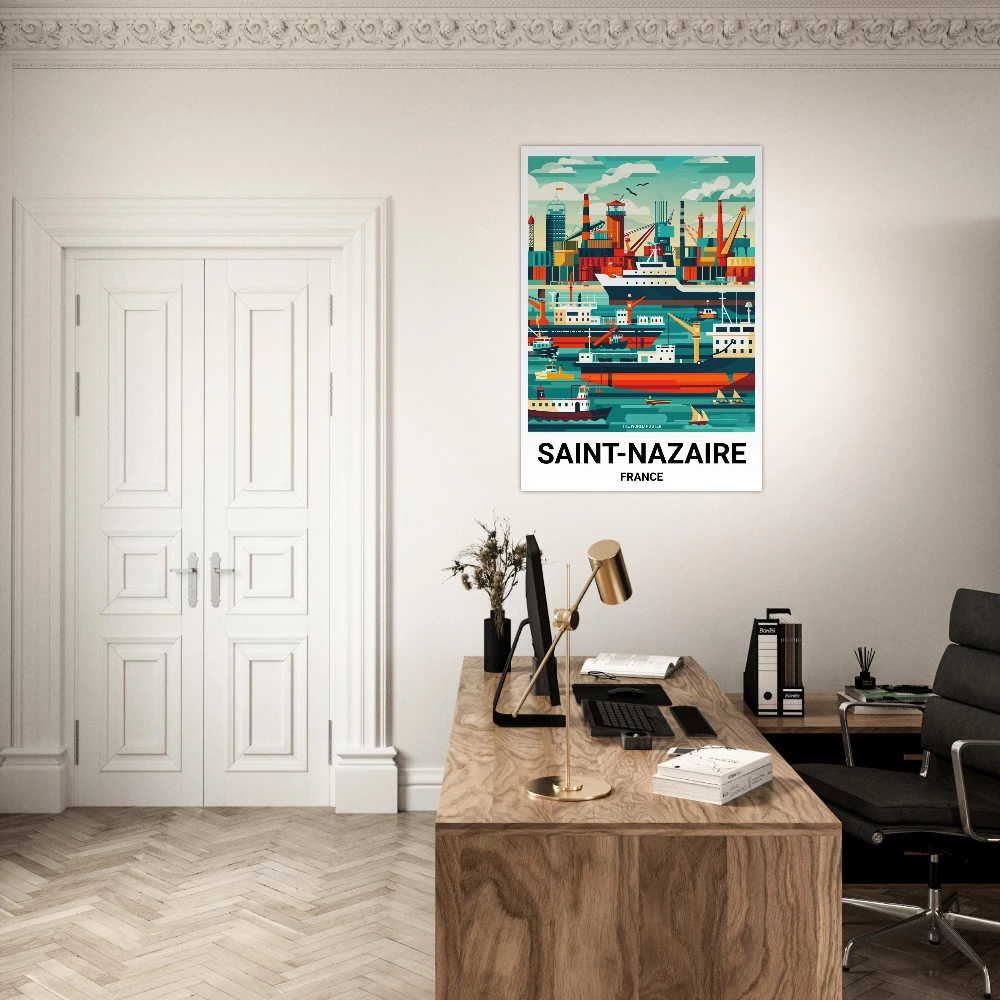 Affiche SAINT-NAZAIRE - Image 2 of 6