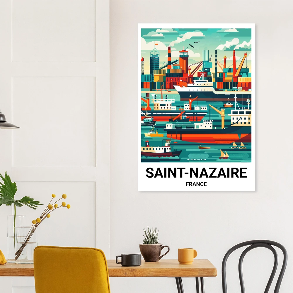 Affiche SAINT-NAZAIRE - Image 4 of 6