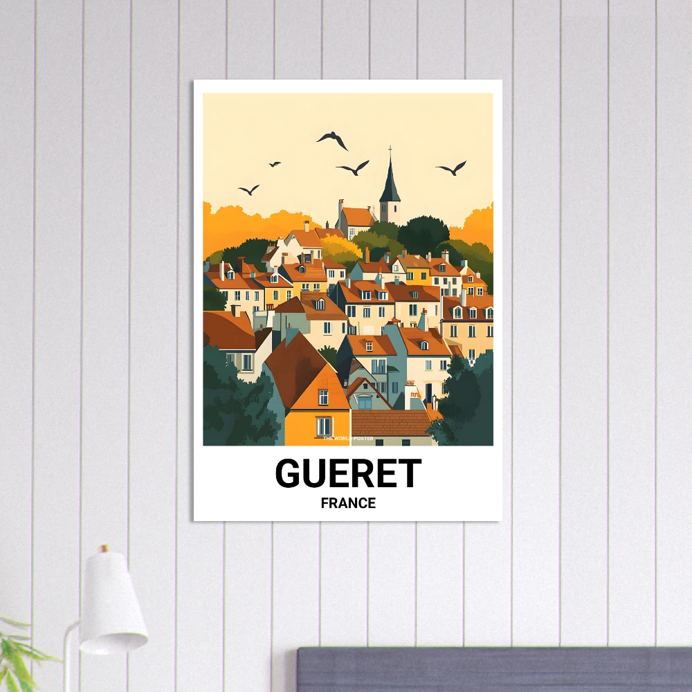 Affiche GUÉRET - Image 3 of 6