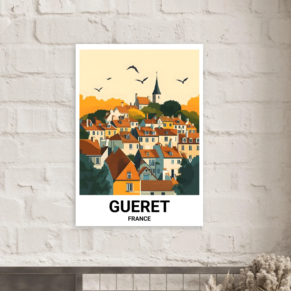 Affiche GUÉRET - Image 5 of 6