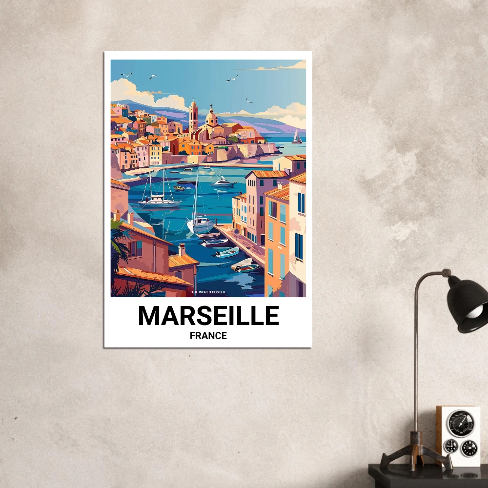 Affiche MARSEILLE - Image 4 of 6