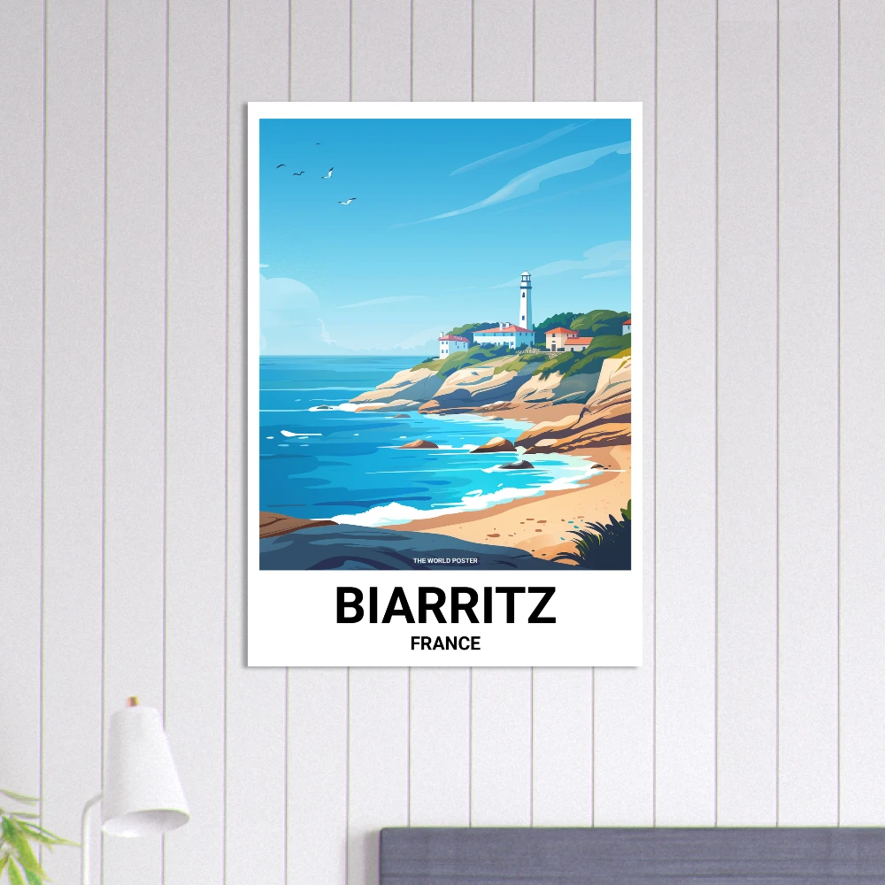 Affiche BIARRITZ - Image 2 of 6