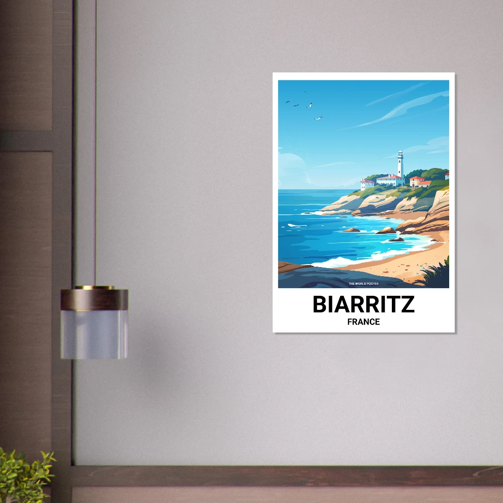 Affiche BIARRITZ - Image 4 of 6