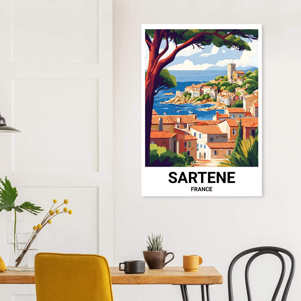 Affiche SARTÈNE - Image 3 of 6