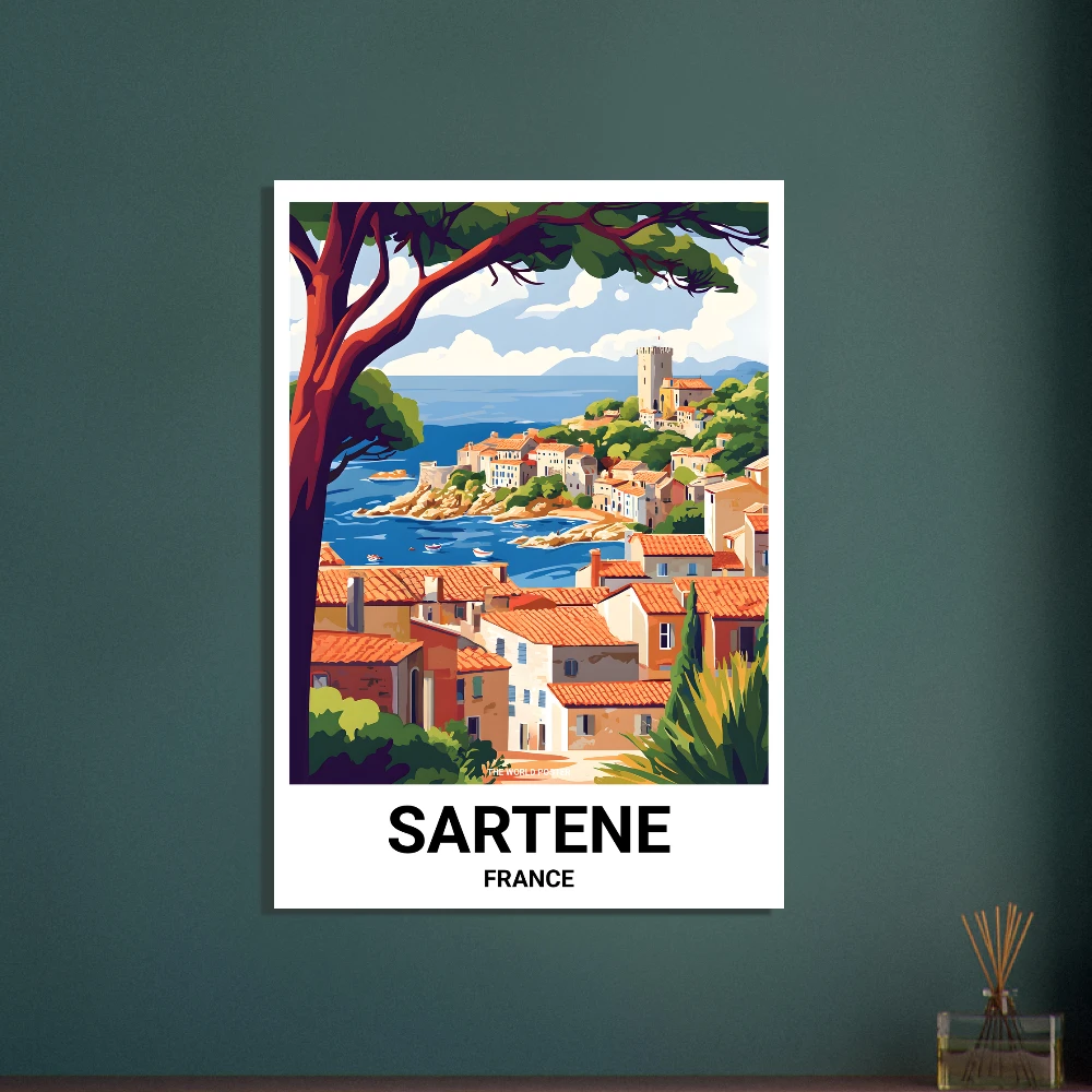 Affiche SARTÈNE - Image 5 of 6