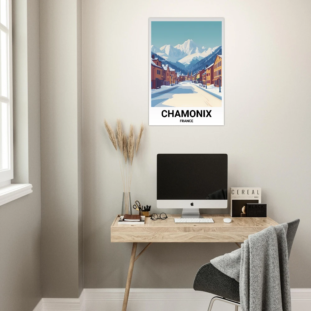 Affiche CHAMONIX - Image 2 of 6