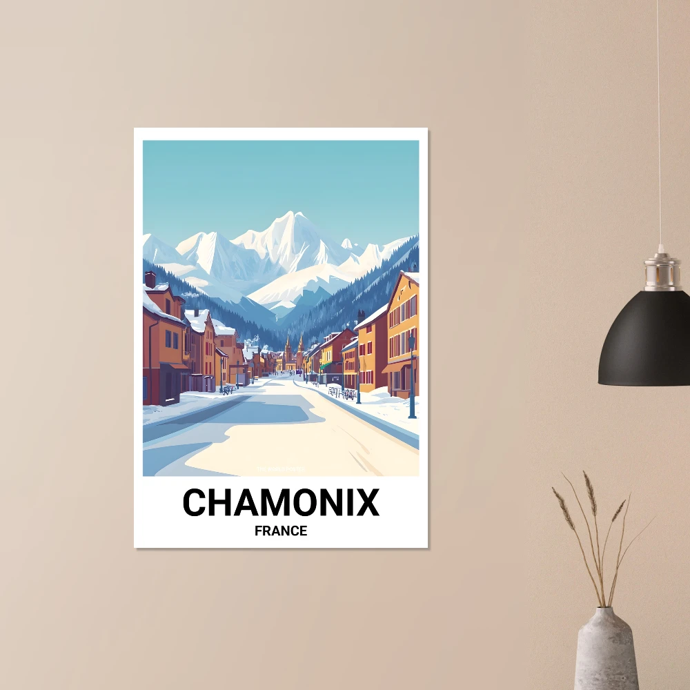 Affiche CHAMONIX - Image 4 of 6
