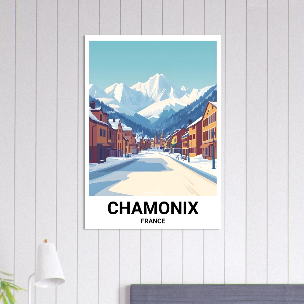 Affiche CHAMONIX - Image 5 of 6