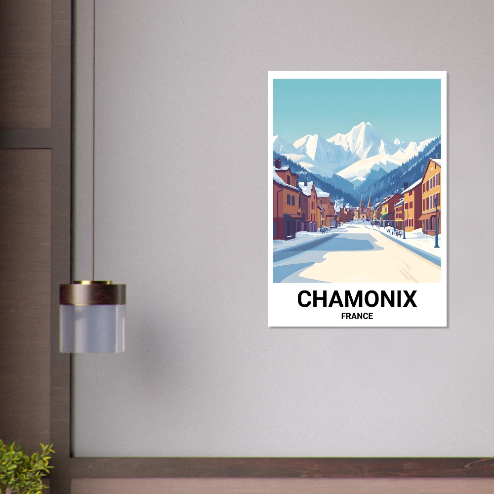 Affiche CHAMONIX - Image 6 of 6