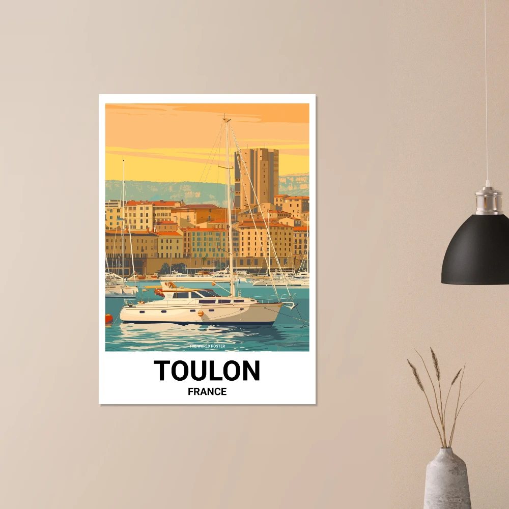 Affiche TOULON - Image 4 of 6