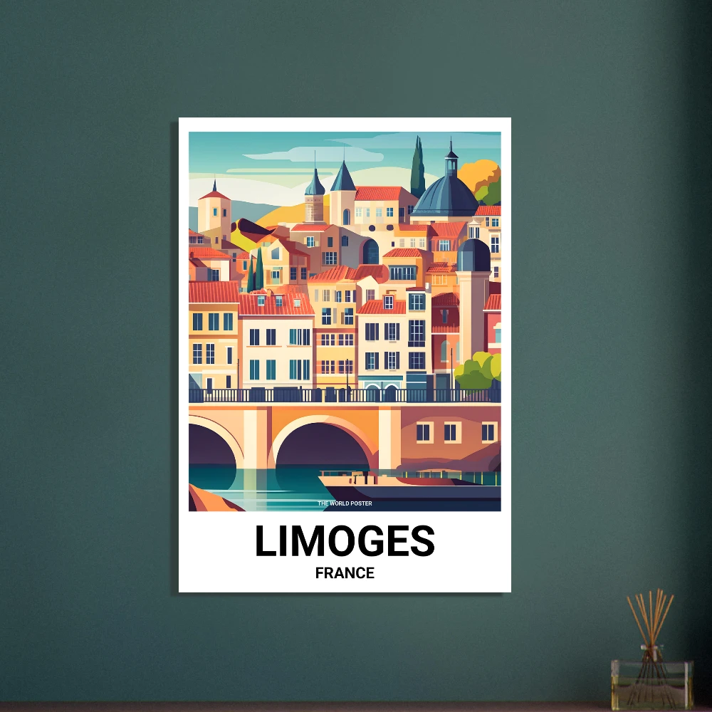 Affiche LIMOGES - Image 4 of 6