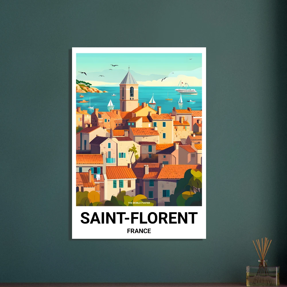 Affiche SAINT-FLORENT - Image 2 of 6