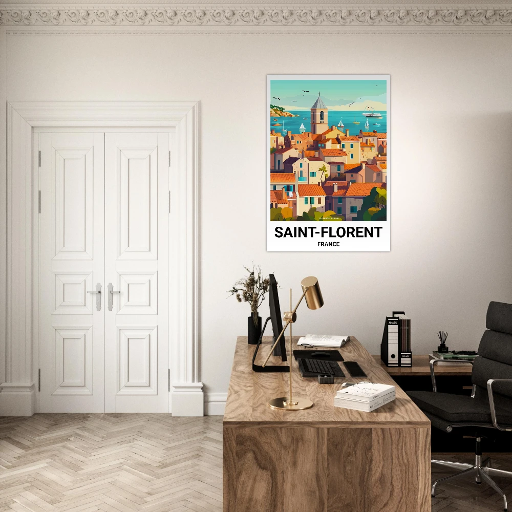 Affiche SAINT-FLORENT - Image 4 of 6
