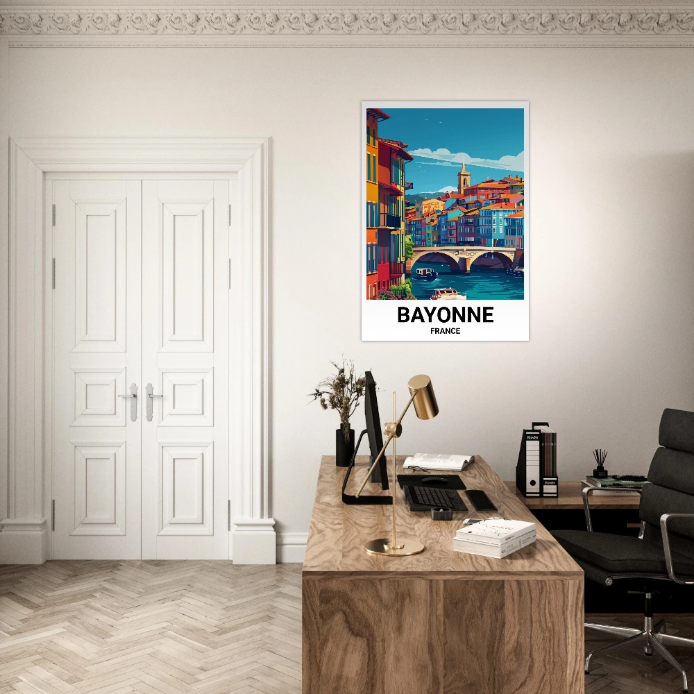 Affiche BAYONNE - Image 2 of 6