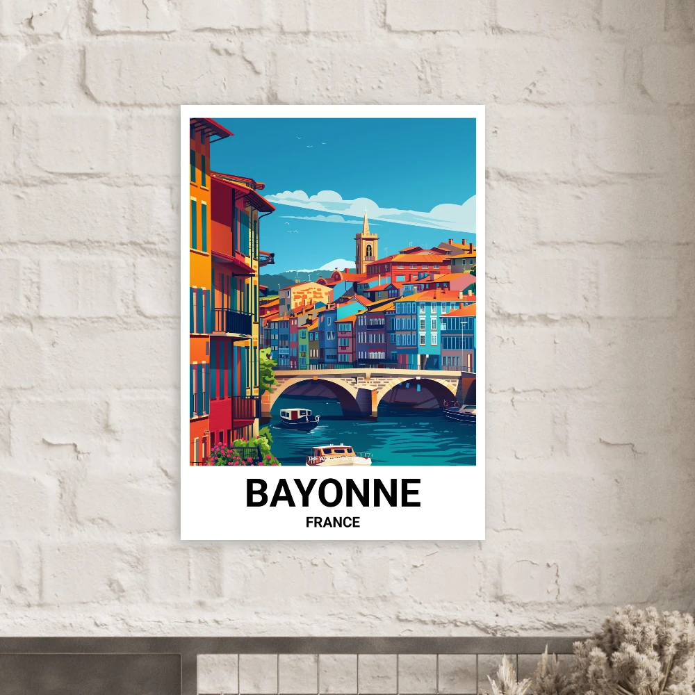 Affiche BAYONNE - Image 3 of 6
