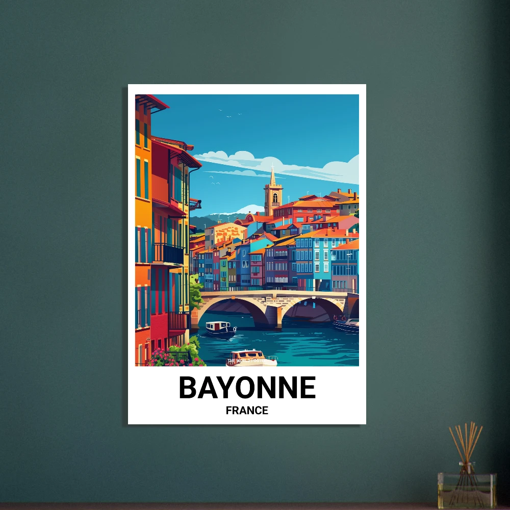 Affiche BAYONNE - Image 5 of 6