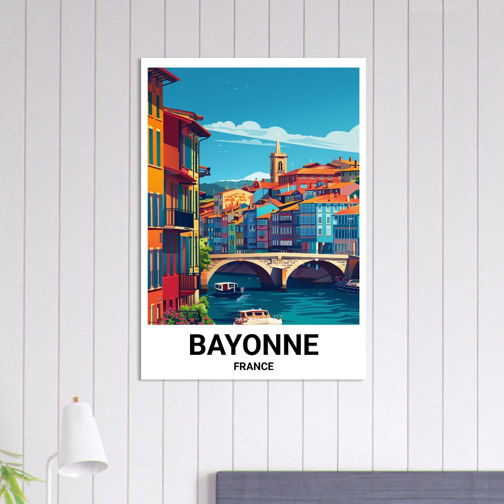 Affiche BAYONNE - Image 6 of 6