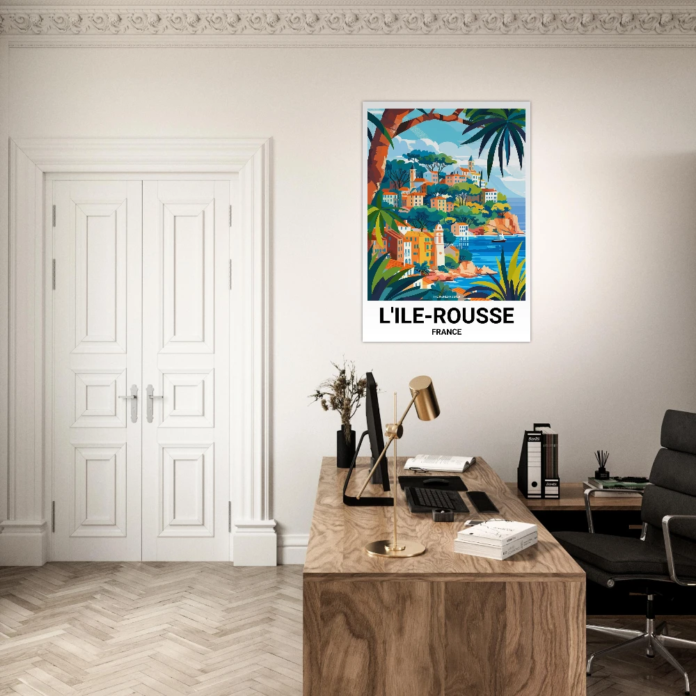 Affiche L'ÎLE-ROUSSE - Image 2 of 6