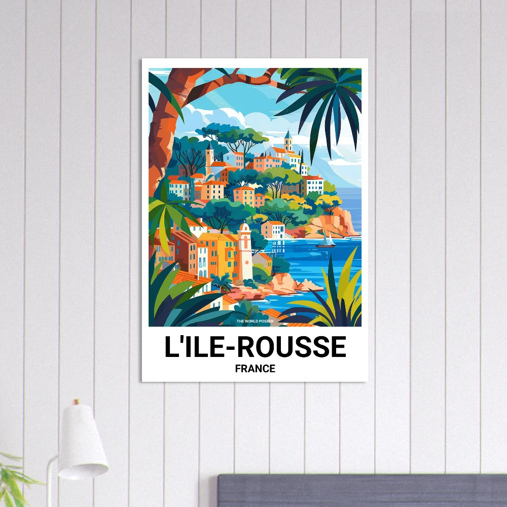 Affiche L'ÎLE-ROUSSE - Image 4 of 6