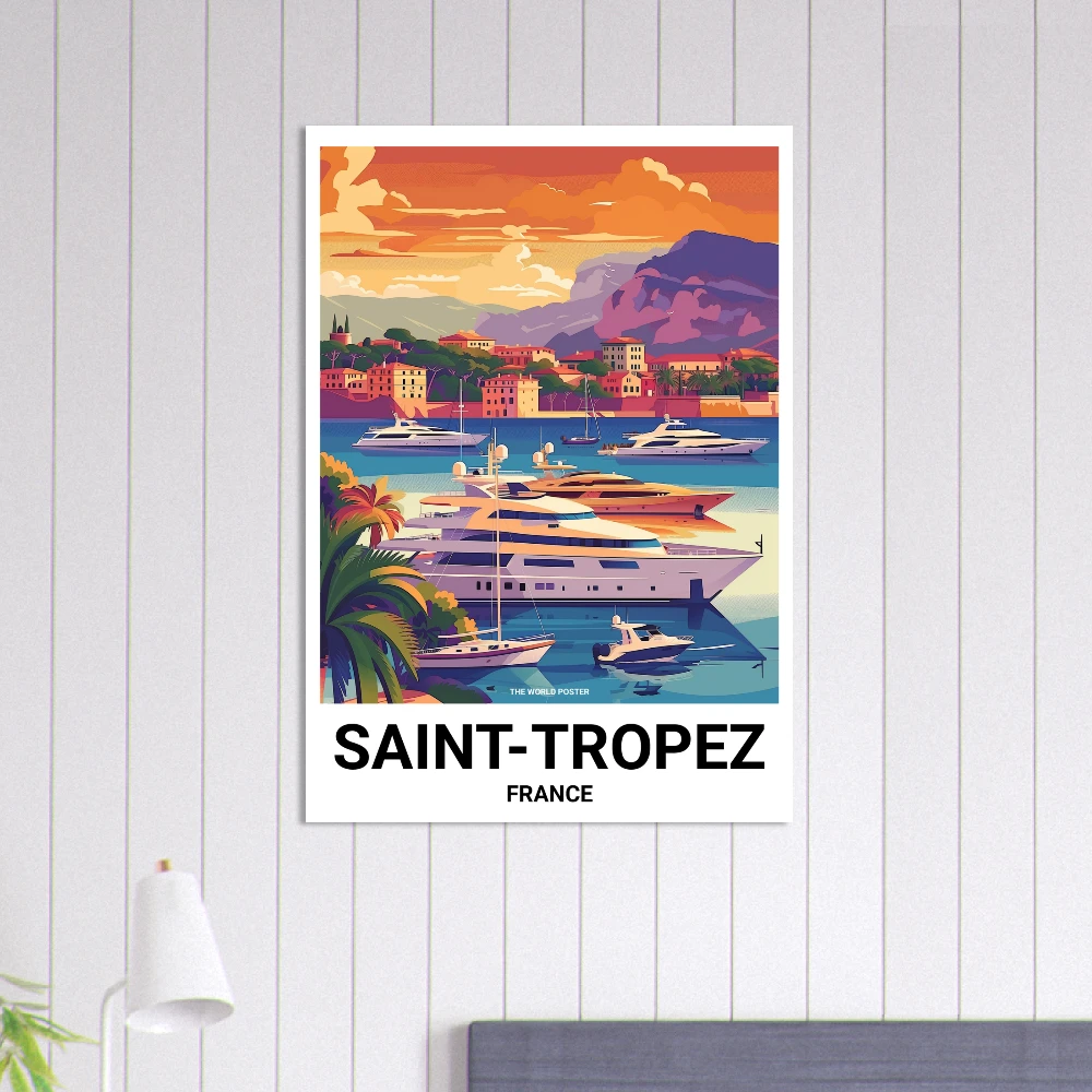 Affiche SAINT-TROPEZ - Image 2 of 6
