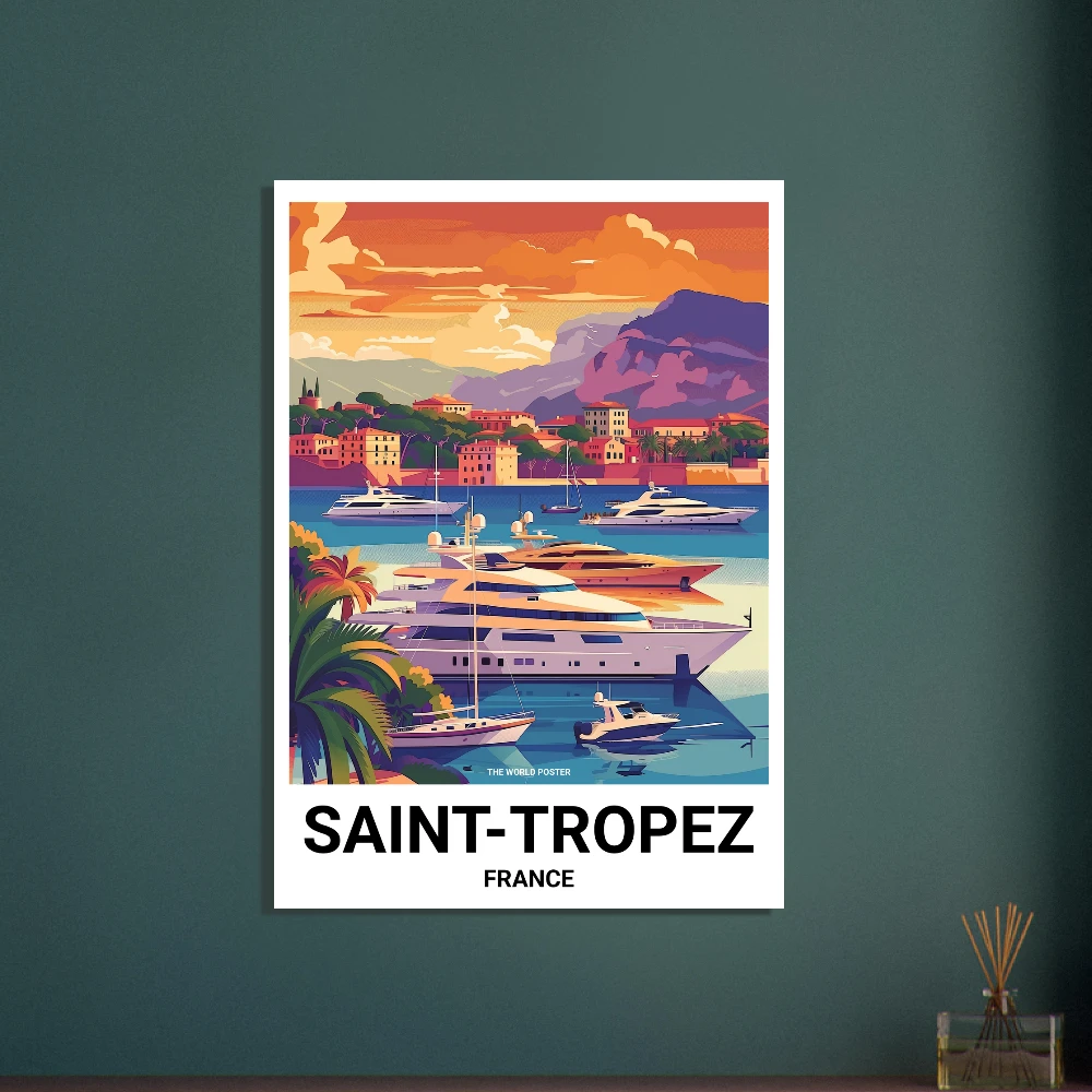 Affiche SAINT-TROPEZ - Image 3 of 6