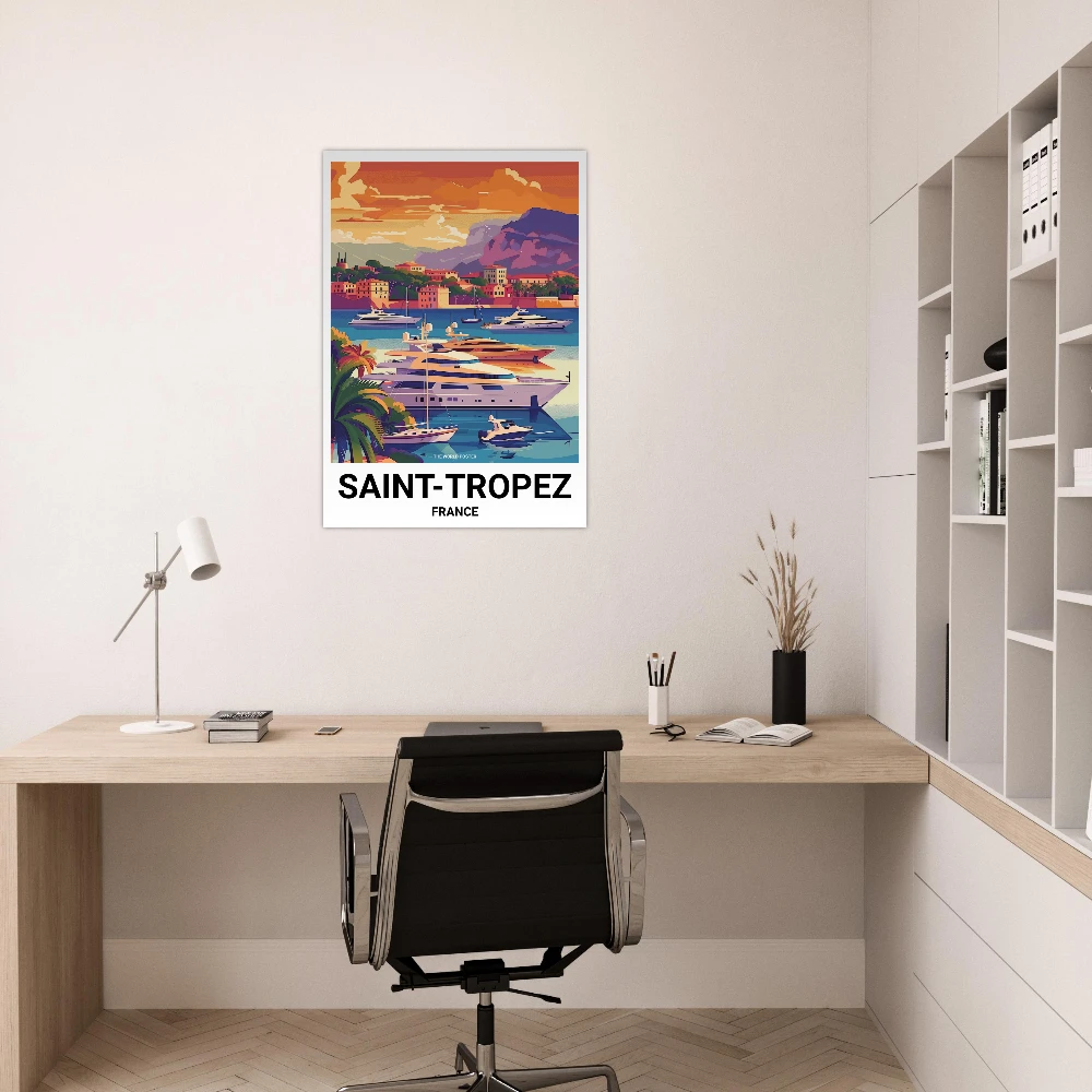 Affiche SAINT-TROPEZ - Image 5 of 6
