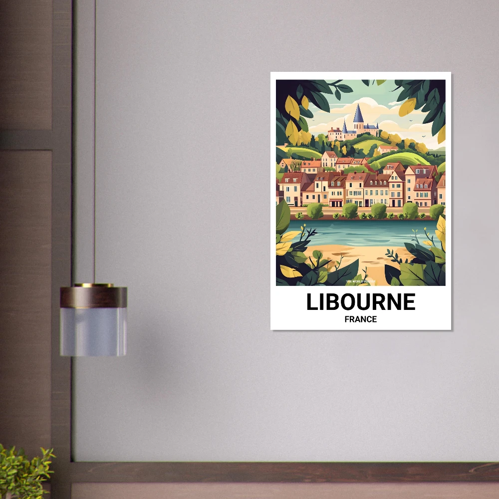 Affiche LIBOURNE - Image 2 of 6