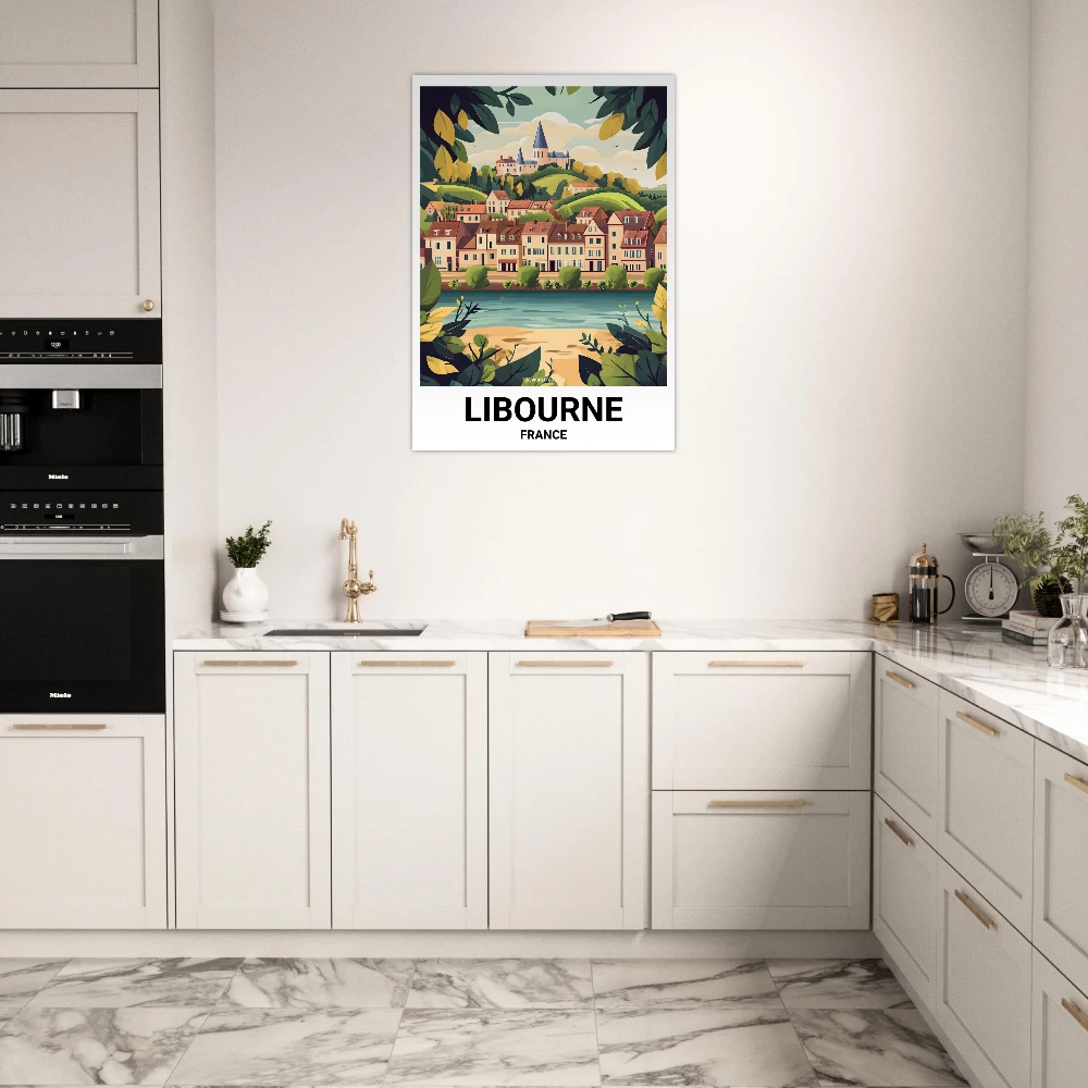 Affiche LIBOURNE - Image 4 of 6