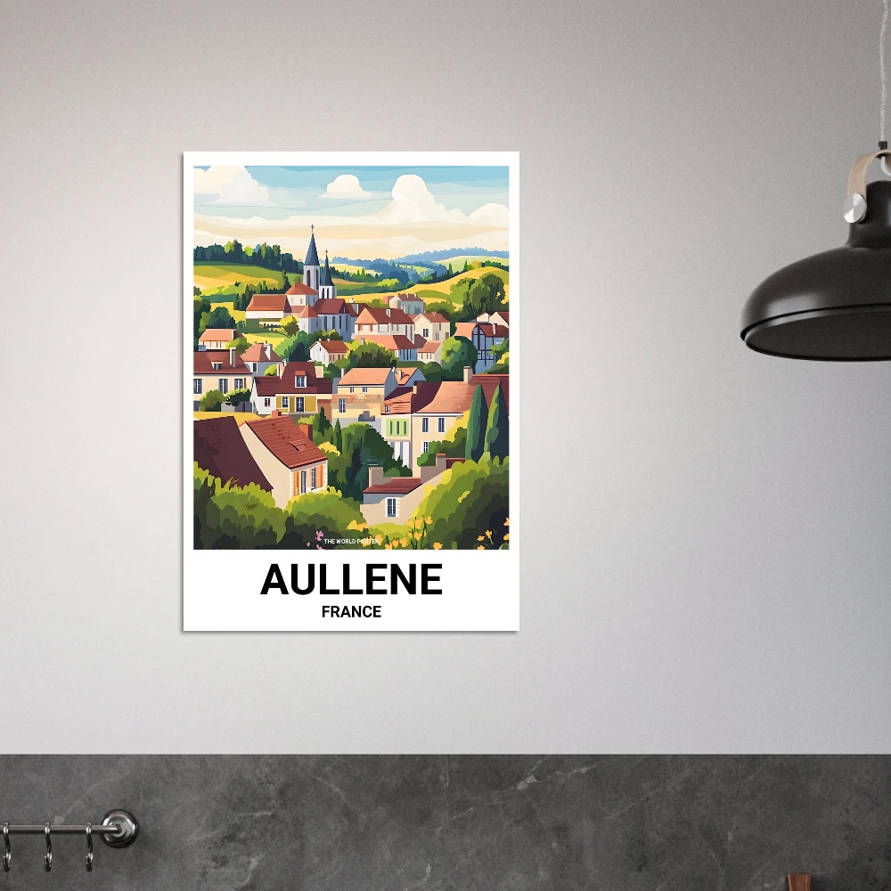 Affiche AULLÈNE - Image 2 of 6