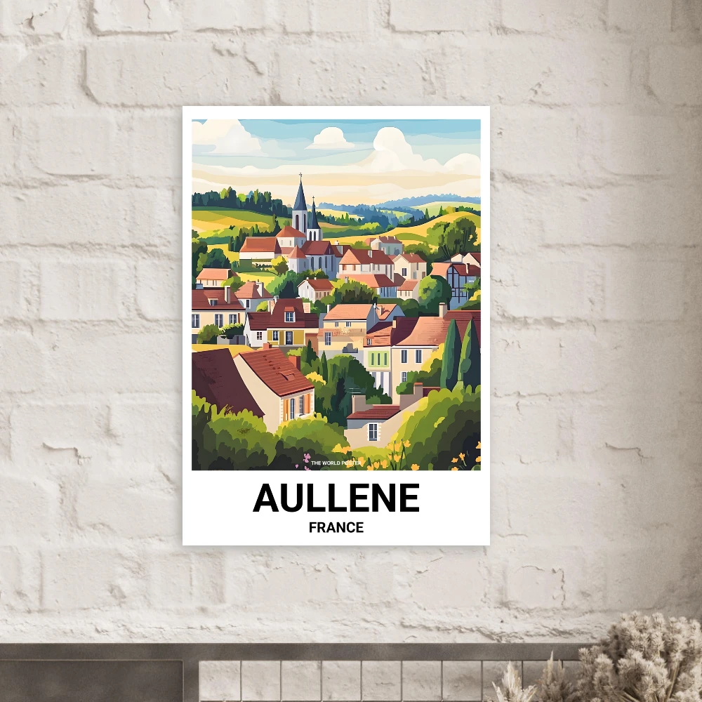 Affiche AULLÈNE - Image 4 of 6