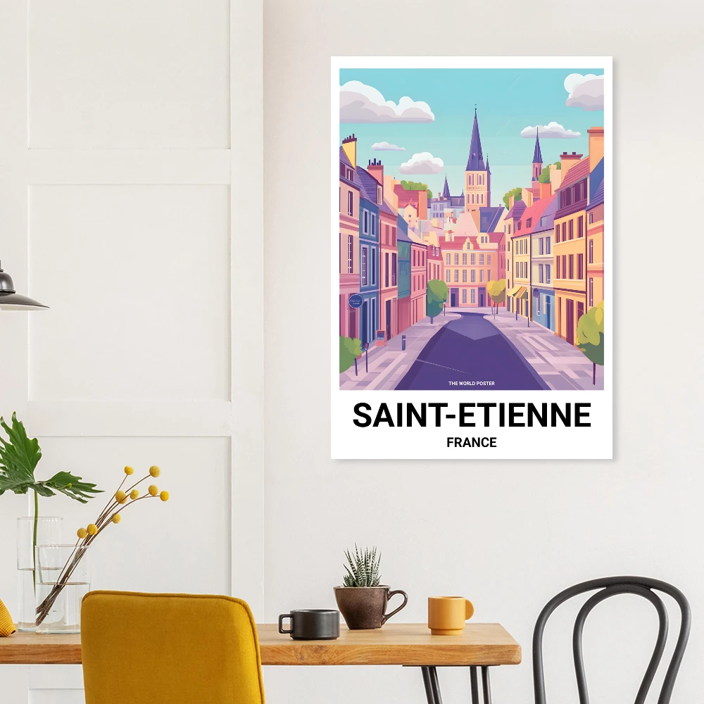 Affiche SAINT-ÉTIENNE - Image 4 of 6