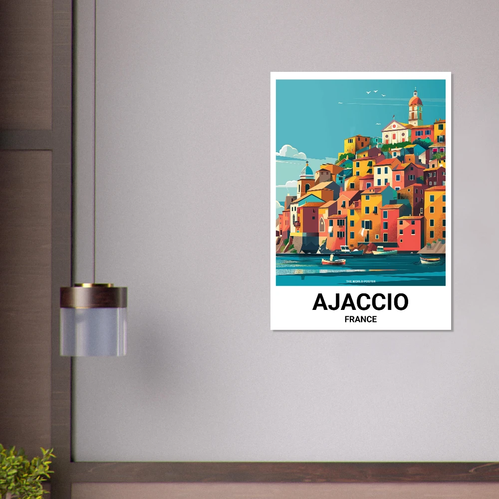 Affiche AJACCIO - Image 3 of 6