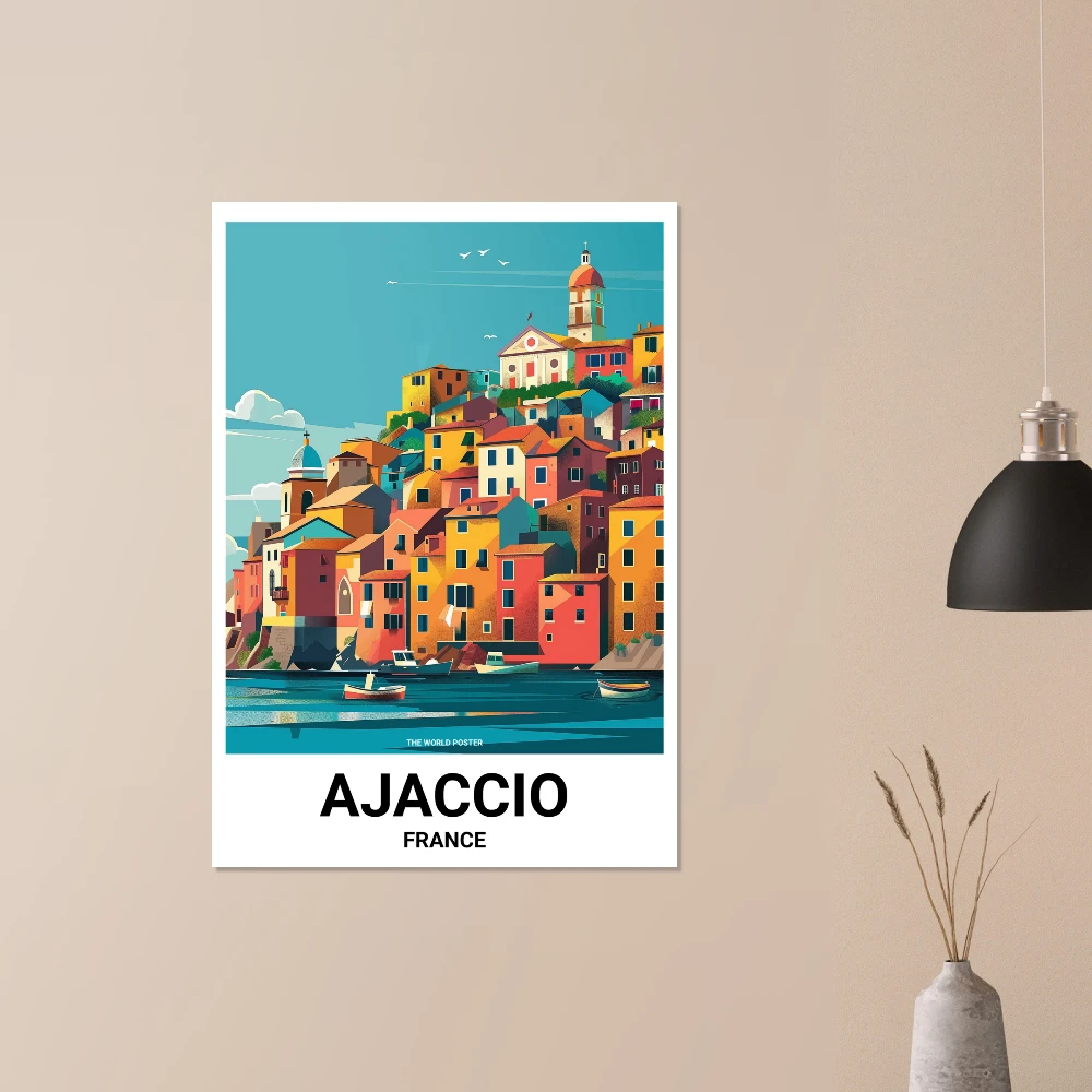 Affiche AJACCIO - Image 5 of 6