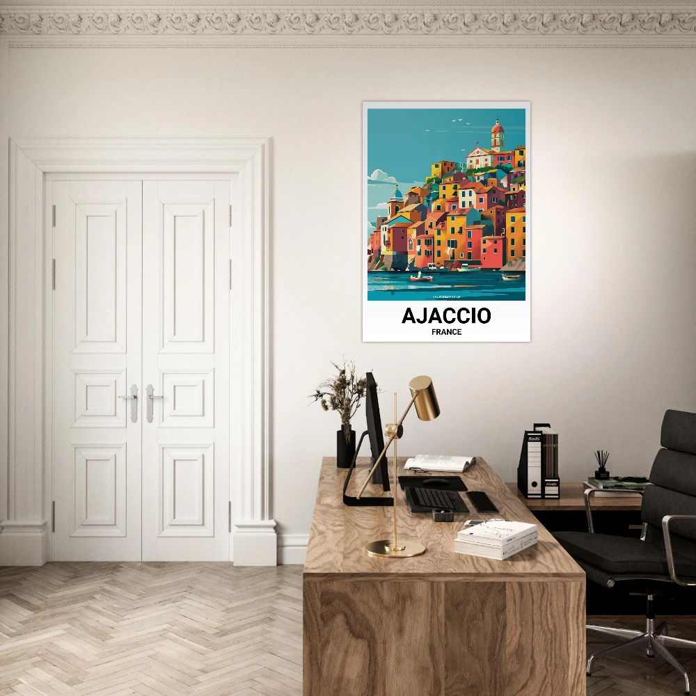 Affiche AJACCIO - Image 6 of 6