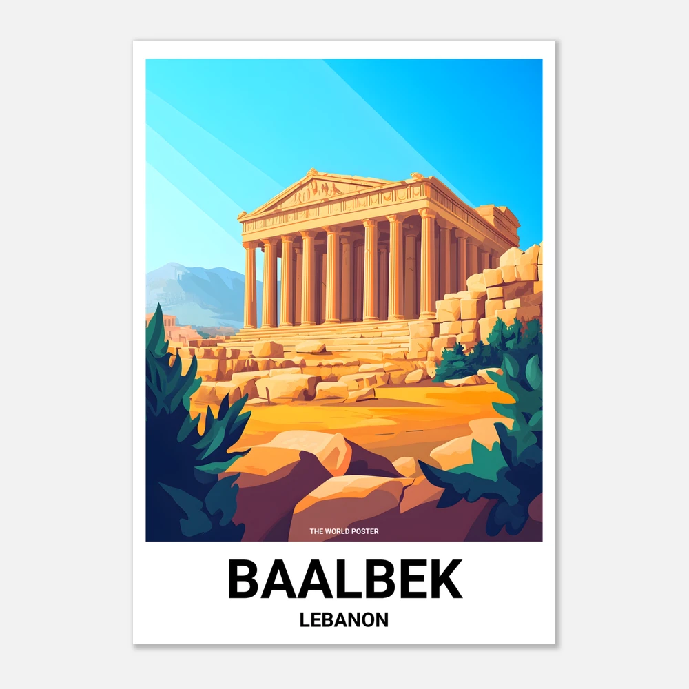 Affiche BAALBEK - Image 1 of 6