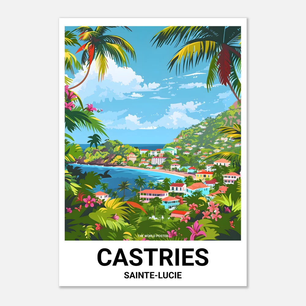 Affiche CASTRIES - Image 1 of 6