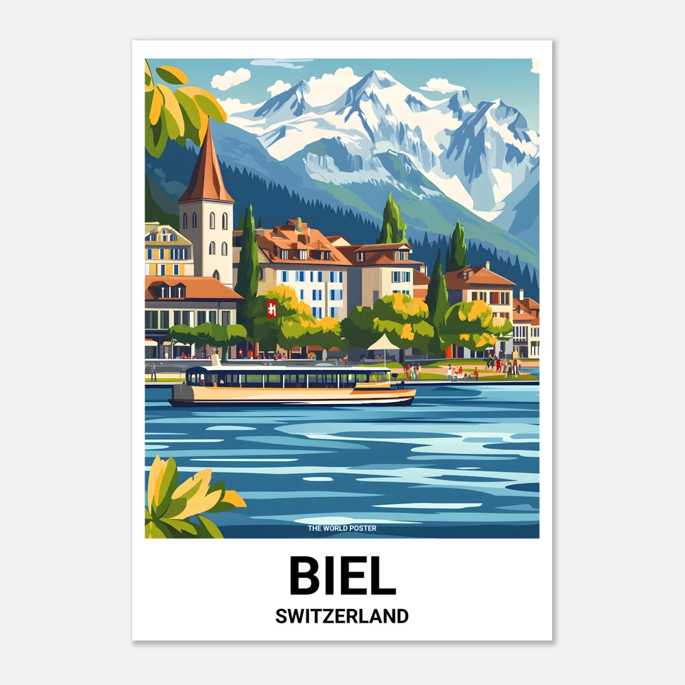 Affiche BIENNE - Image 1 of 6