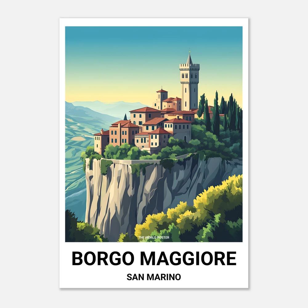 Affiche BORGO MAGGIORE - Image 1 of 6