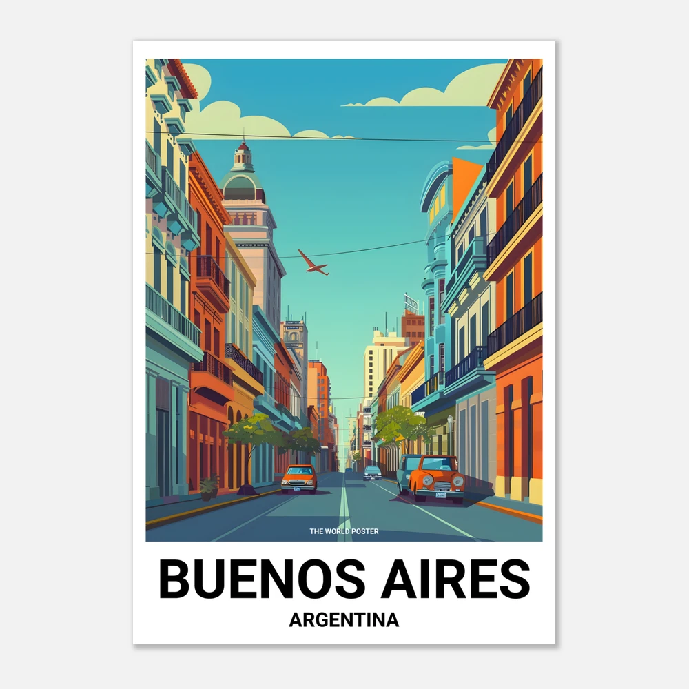 Affiche BUENOS AIRES - Image 1 of 6
