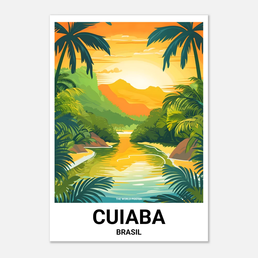 Affiche CUIABÁ - Image 1 of 6