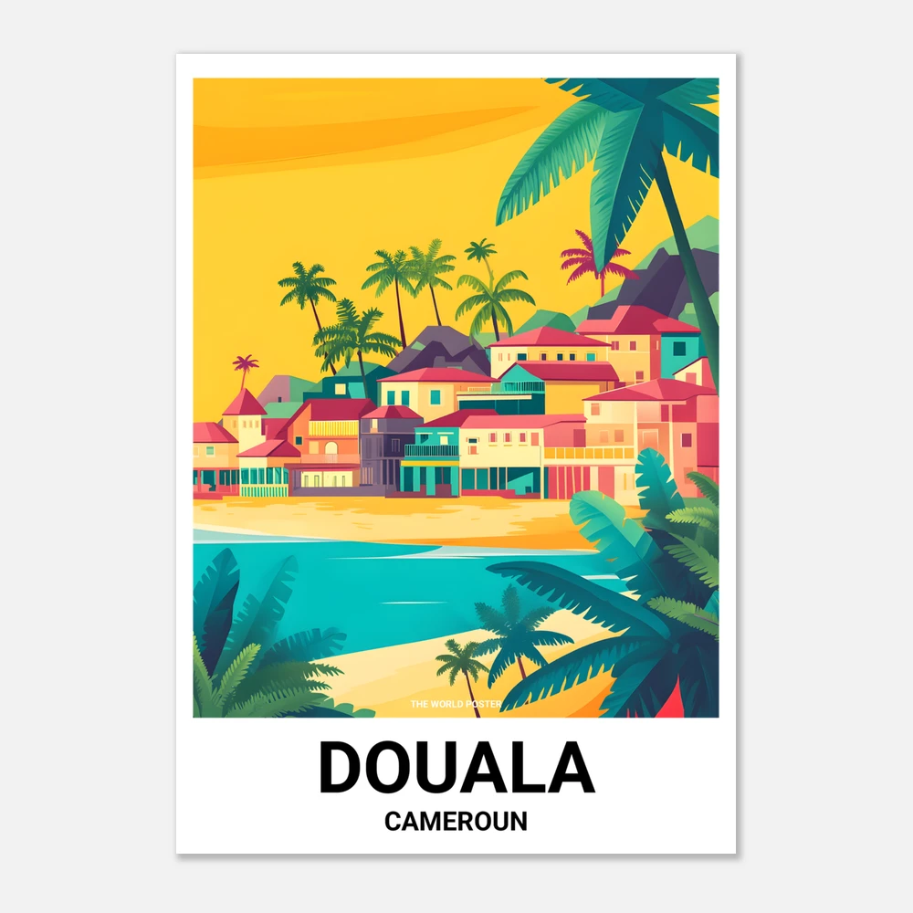 Affiche DOUALA - Image 1 of 6