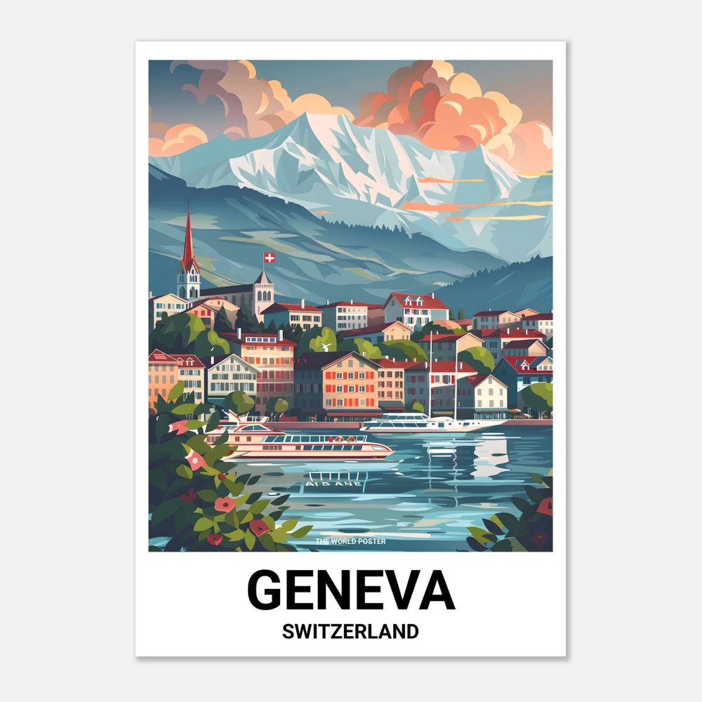 Affiche GENÈVE - Image 1 of 6
