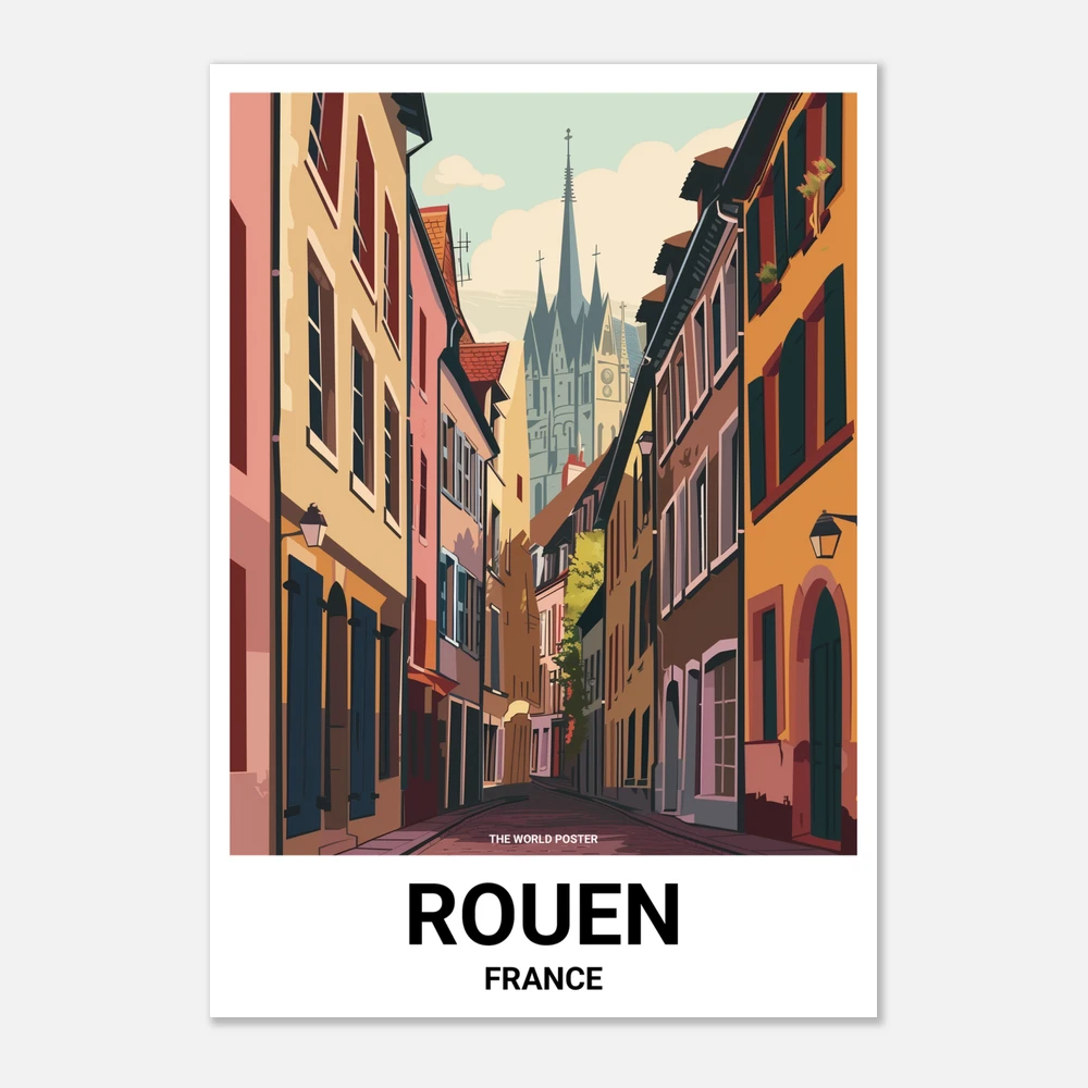 Affiche ROUEN - Image 1 of 6